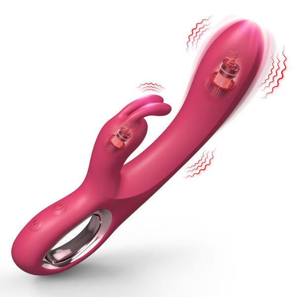 G-punkt Rabbit Vibrator med doble motorer