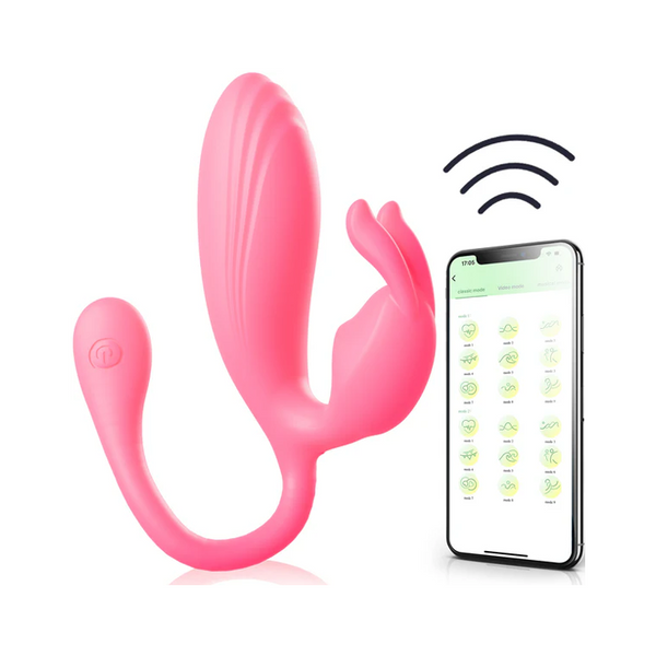 App Klitorisvibrator med doble motorer