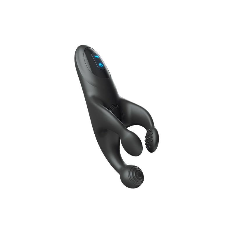 Penisvibrator med banking og vibrasjon