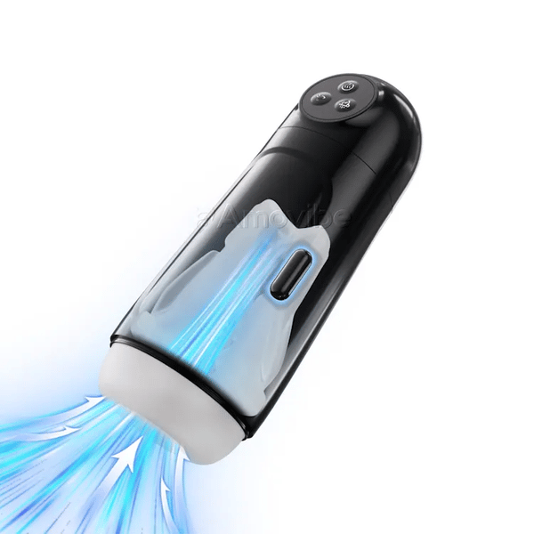 Mannlig automatisk masturbator – 9 sugemønstre + vibrasjon og virvelstrøm