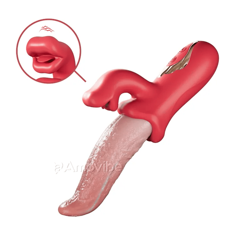 Oscillerende tungevibrator – pirrende og vrikkende stimulering