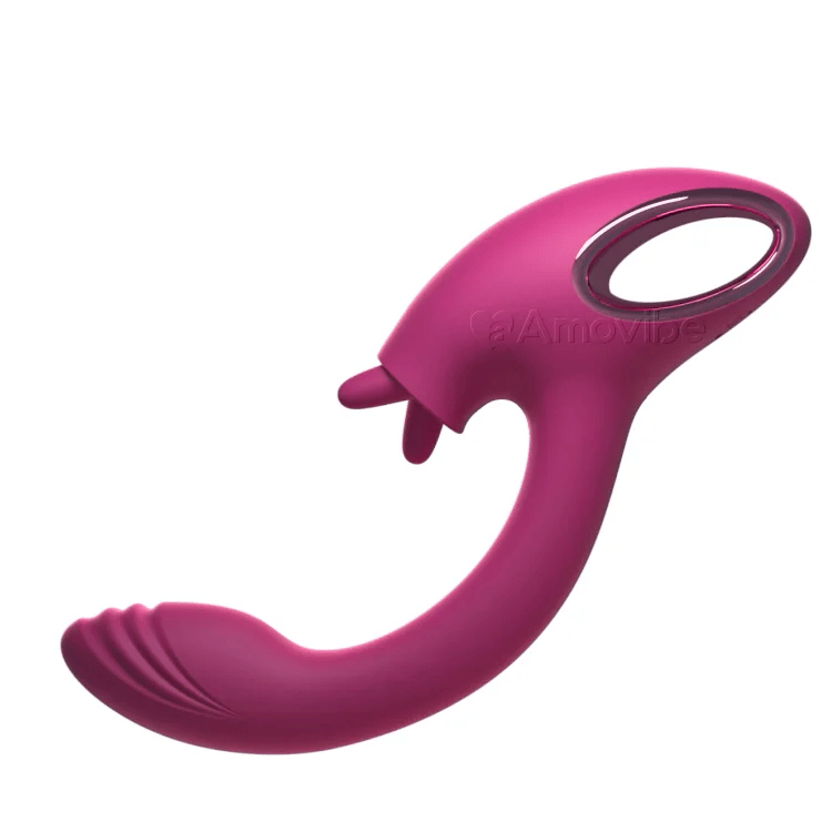 G Spot Vibrator med dobbel-slikkefunksjon