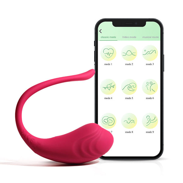 Diskret vibrator med APP-kontroll