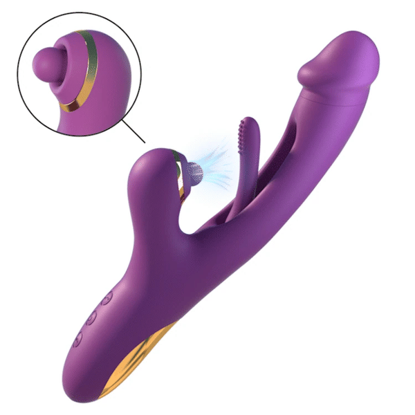 G-Pro2 Vibrator med Klapping, Vibrasjon og Klitoral Tapping
