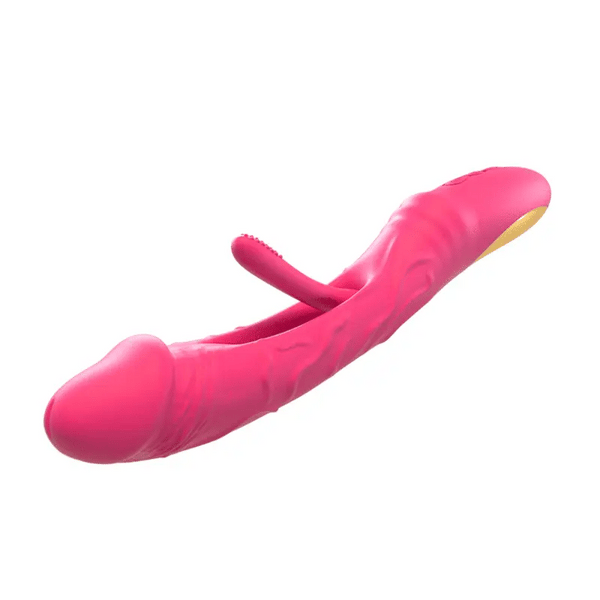 LureLink - Dildo Vibrator med klitorisstimulering og flapping